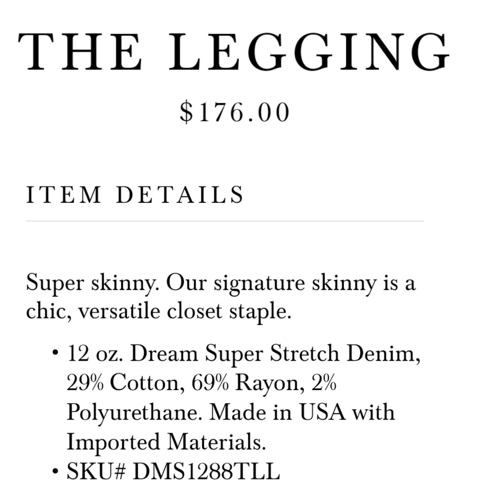 AG Adriano Goldschmied Jeans Legging Super Skinny - Picture 11 of 11